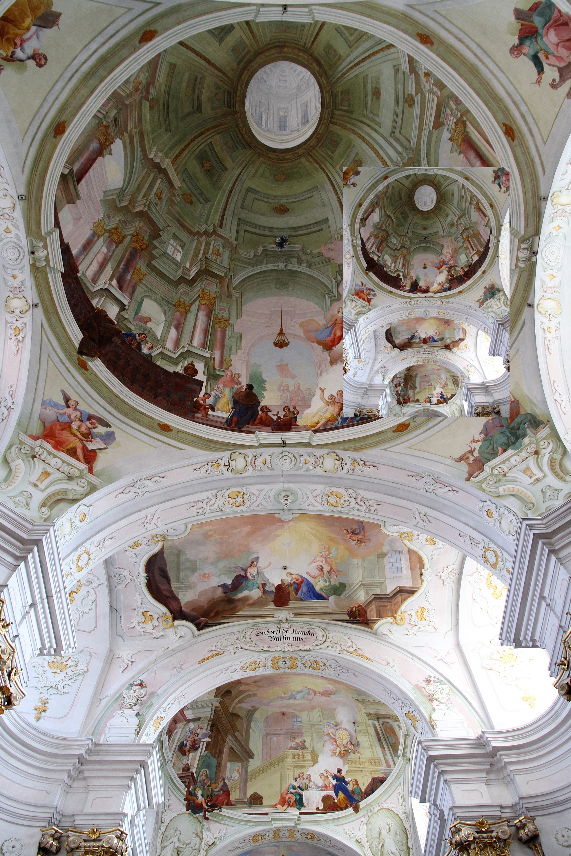 Maria Langegg - Kirche, Deckenfresko © Bwag/CC-BY-SA-4.0